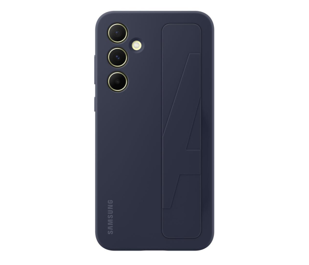 Samsung Standing Grip Case do Galaxy A55 czarno-niebieski - 1229593 - zdjęcie 2